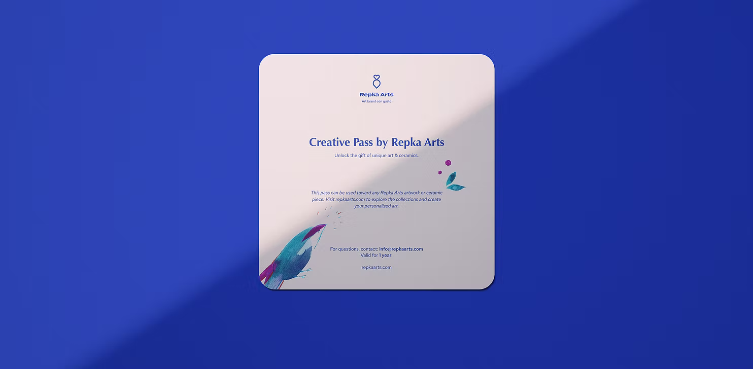 Repka Arts gift cards