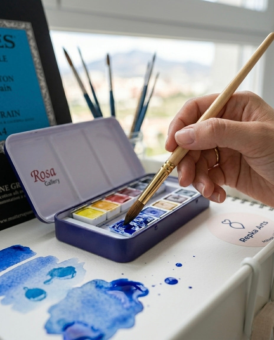 Andalusia watercolors kit