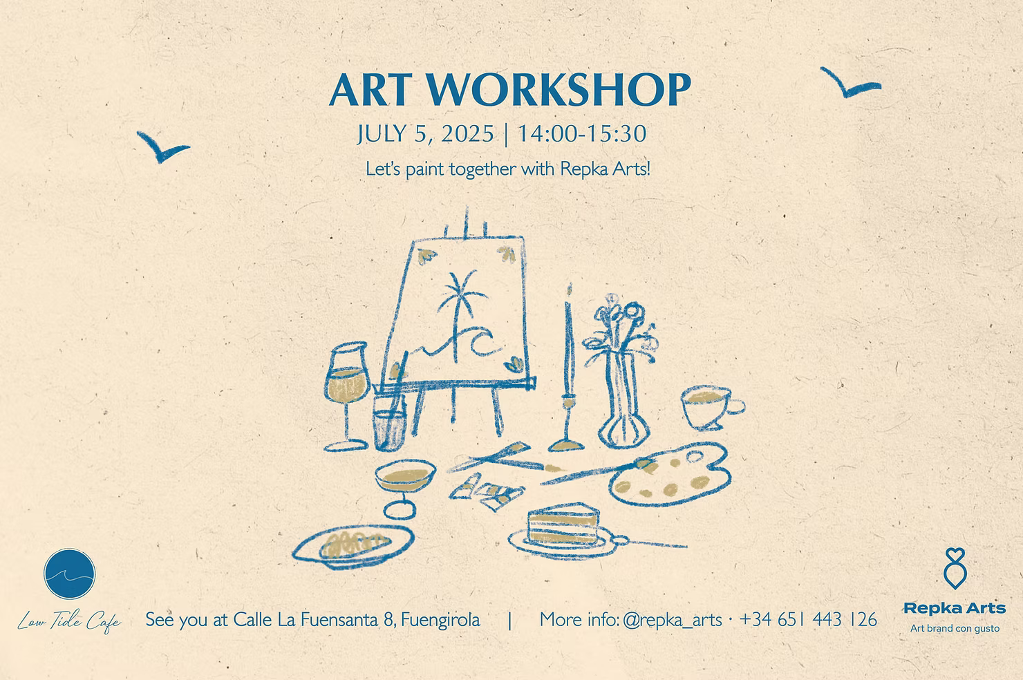 Let's paint together with Repka Arts