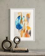 Alegría No. 5 – Orange and blue embrace - Image 3