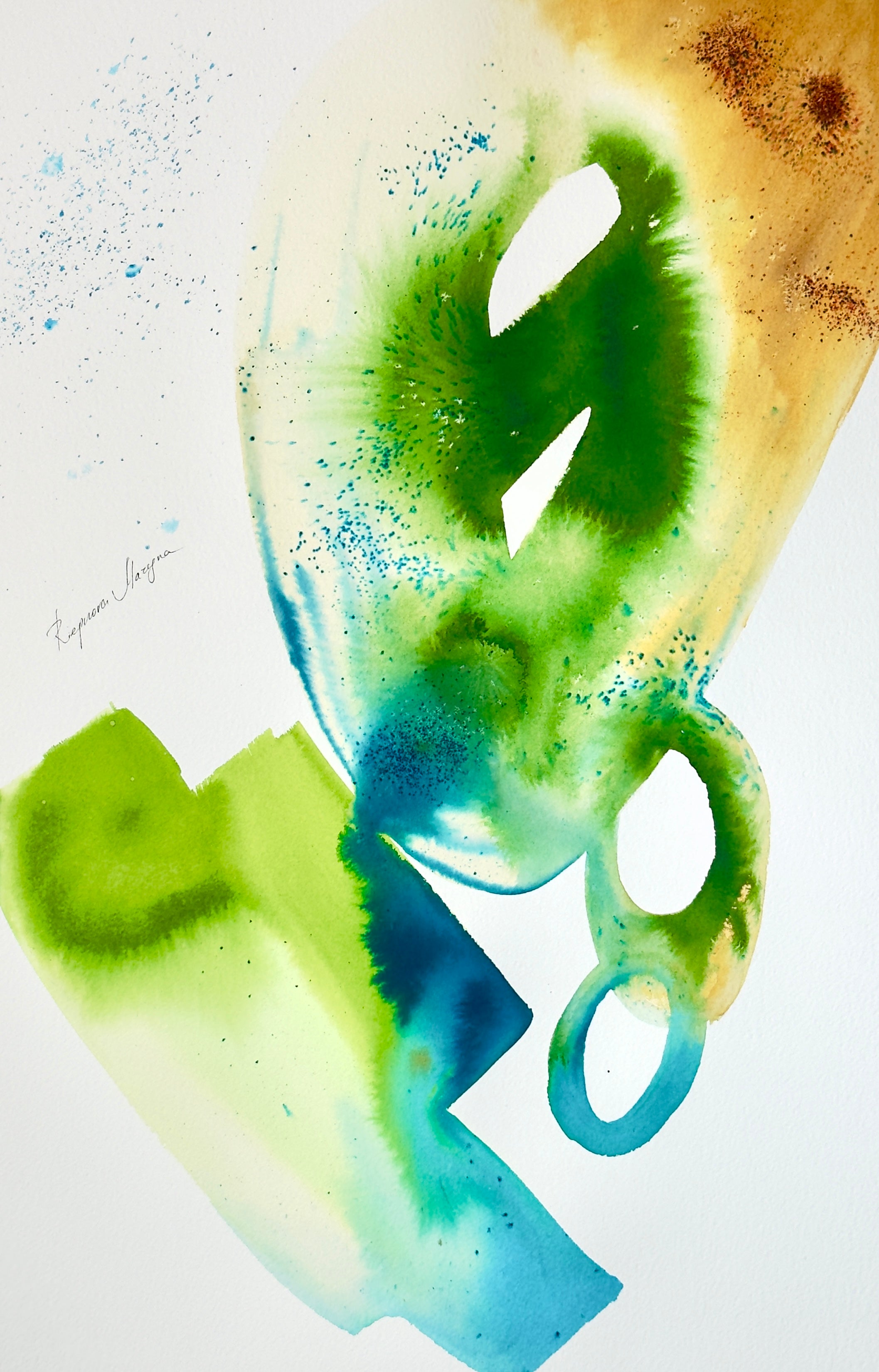Vivero No. 1 – Aqua bloom - Image 4