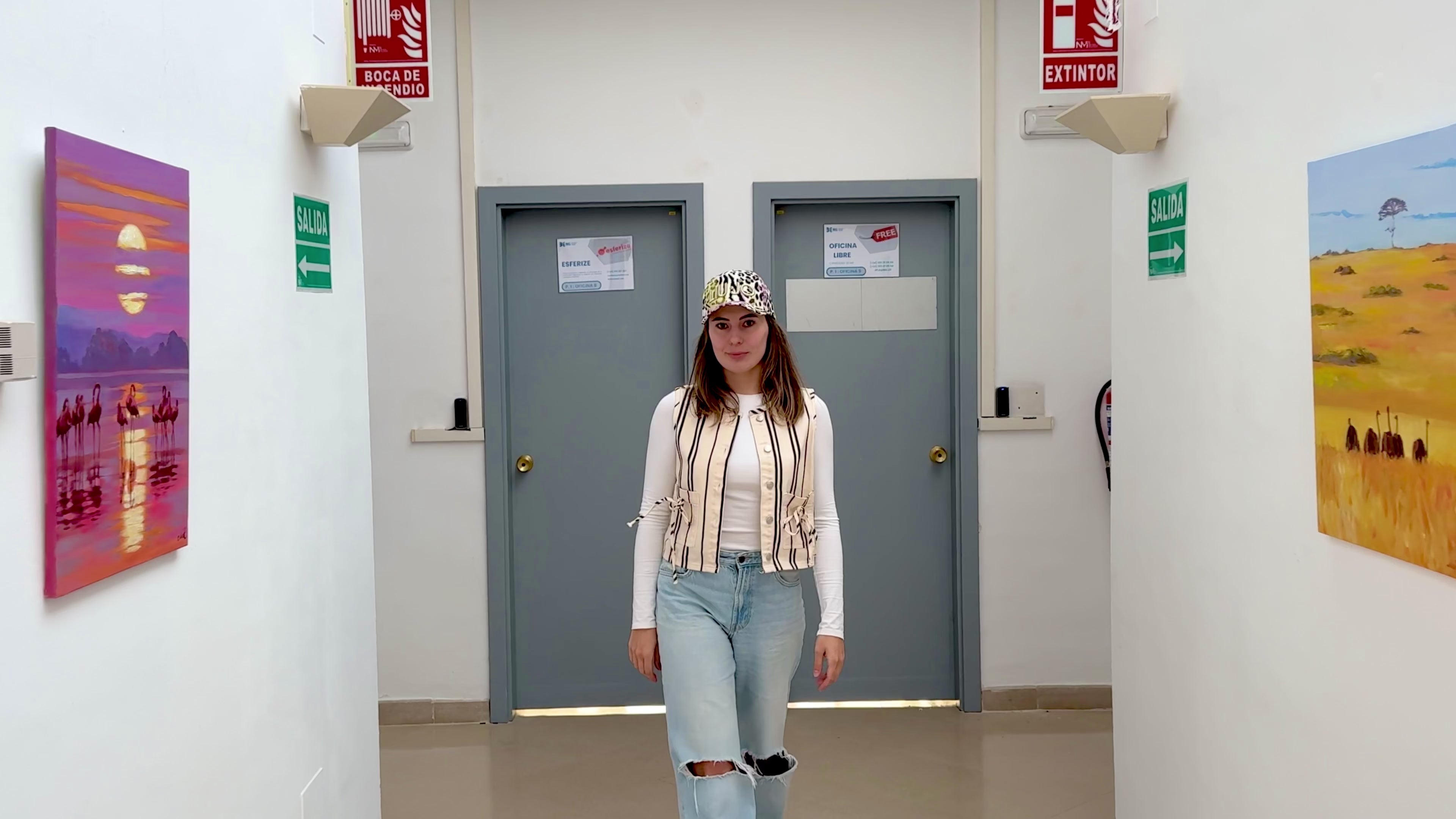 Hero video preview showcasing artwork by Maryna Riepnova